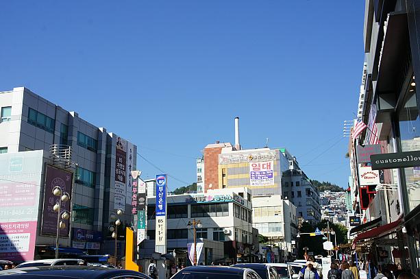 今朝は冬がやって来たようにグッと冷え込んだ釜山。