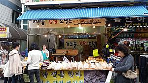 韓国の駄菓子店