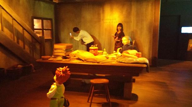 等身大の展示品が多いのも子供が喜びそう。