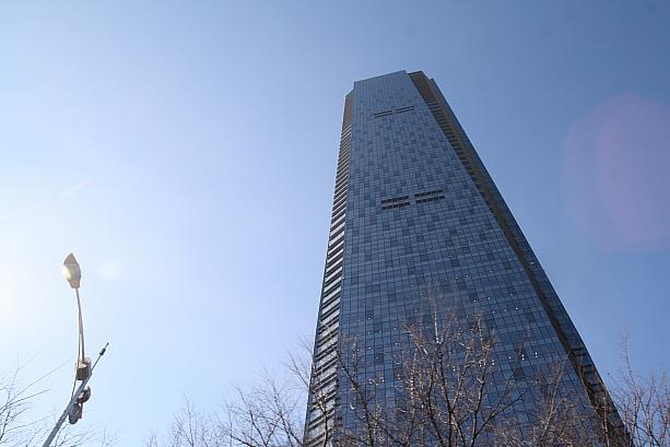 釜山で一番高いビル！国際金融センター！