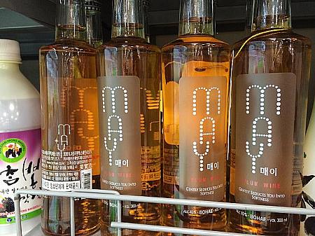 アルコール度数10%、オシャレなボトルにさわやかな味の梅酒、「may」