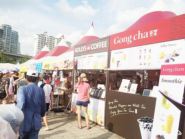 街でも人気のGONG CHA（ゴンチャ）がこんなところにもある～早速のんじゃお！