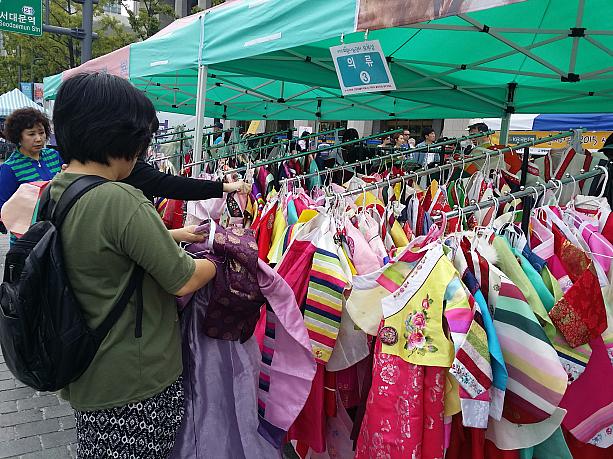 秋夕（旧盆）も近づいている韓国。安く子ども用韓服を手に入れるチャンス。