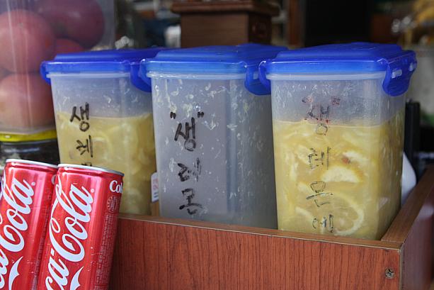 レモン茶などはお店の手作りのよう！注文と同時に作ってくれます～。