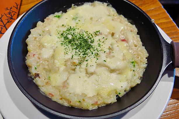 クリーム＆チーズ・リゾット！それぞれ6,300ウォンとお値段もリーズナブル。