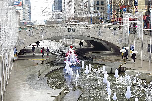 実は先週末の土曜日から、清渓川で「2015ソウル・クリスマスフェスティバル」が始まったそう！
