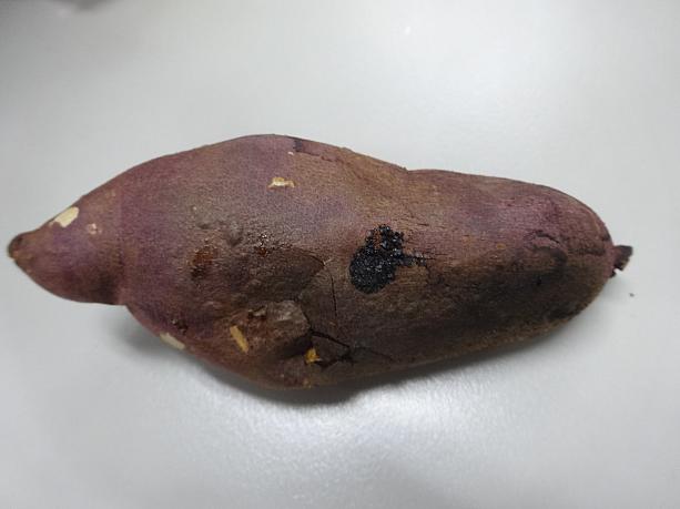 焼き芋（クンコグマ）。韓国にも冬は焼き芋の屋台が登場。あつあつの焼き芋を食べられます。