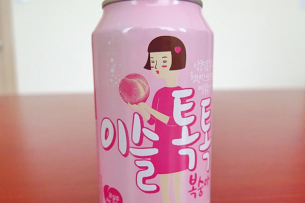 パッケージはどれも炭酸のシュワシュワ感が強調されています。イスルトットッのキャラクター、ポクスニの持つ桃からも炭酸がシュワシュワー