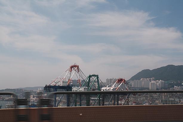釜山港大橋から見える南浦洞や影島の風景！