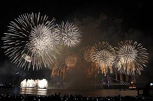 第１3回釜山花火祭り 花火 釜山で花火 花火祭り １０月のイベント 釜山のイベント 広安里ビーチ