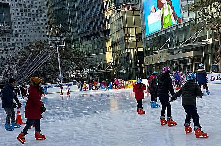 スケート場オープン情報（2019-2020年） ソウル広場 オリンピック公園 MBC新社屋 スケートリンク アイスリンク スケート ソウルでスケートアイパークモール