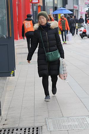 写真で見るファッションチェック～2017年1月編 冬のファッション ナンポドン 国際市場冬のセール