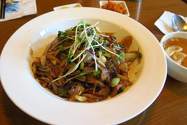ソコギチャプチェパプ（10,000ウォン）＠ソウルの森横の中華料理店ウェイ