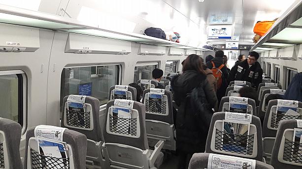 運賃はソウル駅-江陵2万7600ウォン、清涼里駅-江陵駅2万6000ウォン。