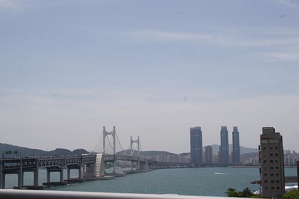釜山でも有数の景色スポット！広安大橋～！