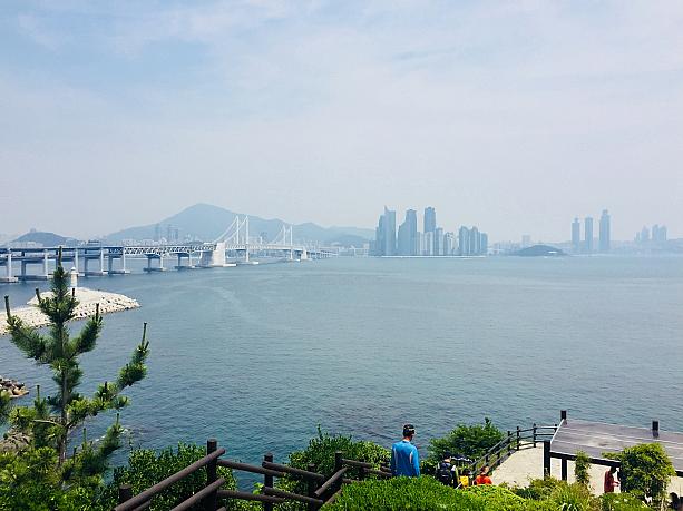 釜山の海を眺めながらお散歩観光～！