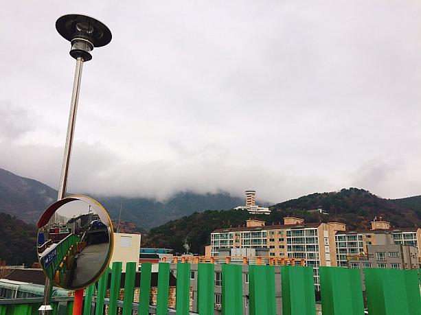 釜山は海の街でもありますが、山に囲まれているのでお天気は意外と変わりやすいんです！