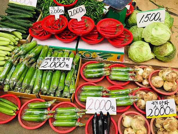 春の市場は野菜がおいしそう！！