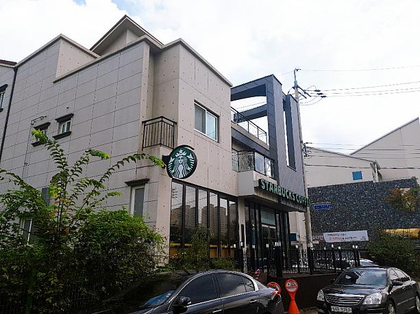 お散歩したい場所を見渡せば、釜山市内はすぐにカフェが見つかります！