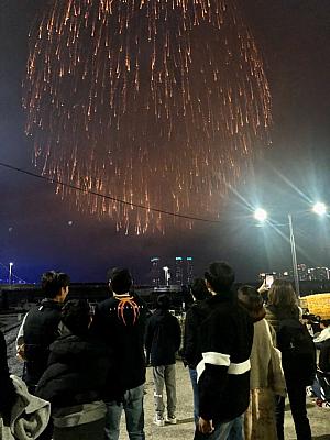 釜山世界花火祭りに行ってきました！！