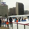 毎年冬限定で登場するソウル市庁前広場のスケートリンク！