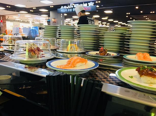 釜山で人気の回転寿司！