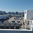 東大門総合市場の屋上の駐車場からの眺めです！