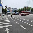 また、１台、消防車が通ります。