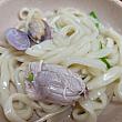 手打ちのカルグクスの麺がもちもちしてて、こしもあって、本当においしかったです！