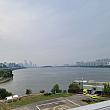 橋の上から見る漢江～