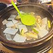 シメはアサリと大根のピリ辛スープで！韓国焼酎との相性最高でした～。