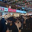 ソウルの在来市場、広蔵市場（クァンジャンシジャン）~！人がすごいです！