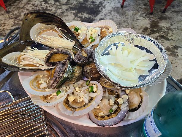 釜山名物、チョゲグイはいかがですか？