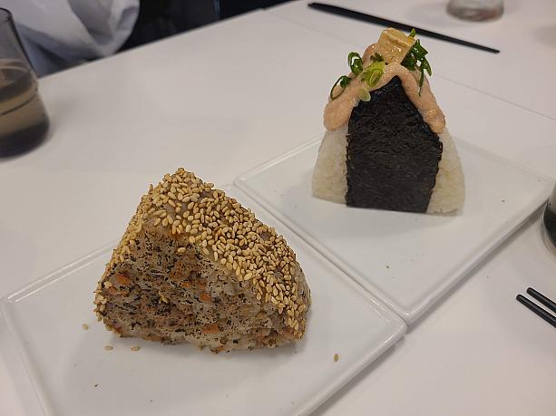 おにぎりもありますよ！