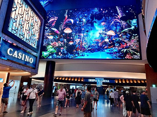 リゾート内にには五つ星ホテル、カジノ、イベント施設、公演ホール、ショッピングモール、<BR>ウォーターパークなど多様な施設が充実~！
