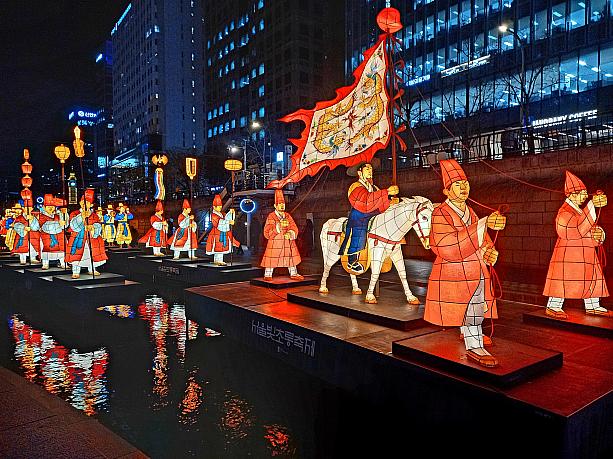 清渓広場から三一橋までの区間、2025年１月12日までやってます~！近くお泊りの方はぜひ寄ってみてください。