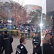 雨の中、イベント公演も~。