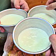 マッコリで乾杯～。