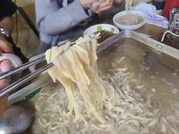 シメにはカルグクスがよく合います！