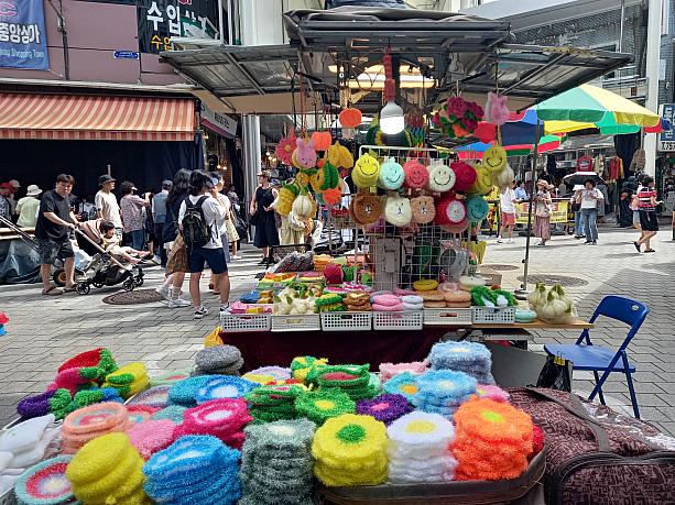 ナビは久しぶりにソウルの２大市場の一つ、南大門市場へ~！