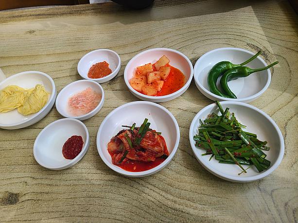 サイドディッシュも色々！