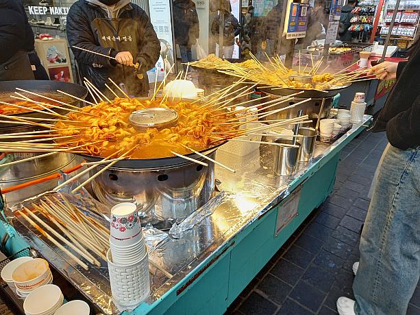 寒いときはこれ！韓国オデン！身体があったまります。