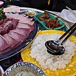 握り寿司も楽しめるように、酢飯も注文しました。最近、韓国の刺身の店で結構見られるオプションメニューです～＾＾