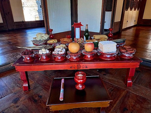 祭祀(チェサ）（韓国の法事）の解説イベントもありました~。