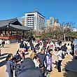 連休中にイベントをやっていて、たくさんの国内外の観光客でにぎわっていますね~。