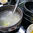 トンチミも人数分出てきて、取り分けて食べます。