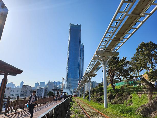 ビルと海がある海雲台