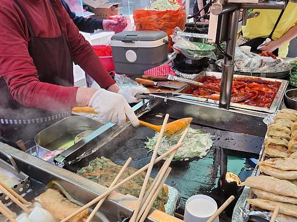 注文と同時に焼いてくれます＾＾