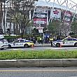 警察官は、もしものために安全パトロール中～