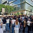 明洞繁華街の入口、すごい人です！
